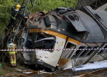 Accident de tren a Galícia