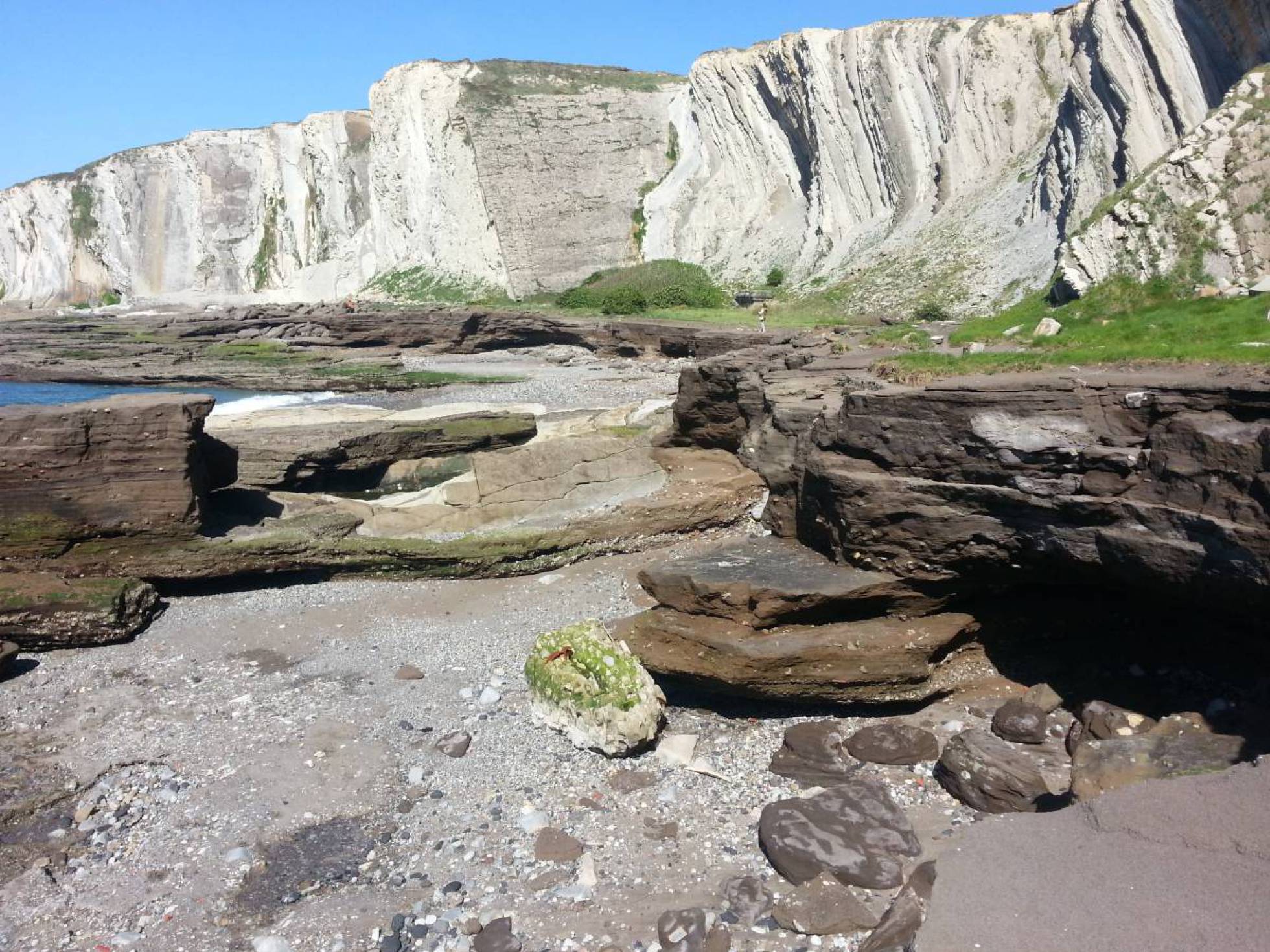 Esta playa de Bilbao es una de las pruebas geológicas usadas de la huella del ser humano en el planeta. Esta playa de Bilbao es una de las pruebas geológicas usadas de la huella del ser humano en el planeta.