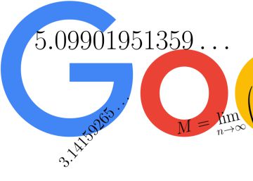 Cinco ‘frikadas’ matemáticas de Google Cinco ‘frikadas’ matemáticas de Google