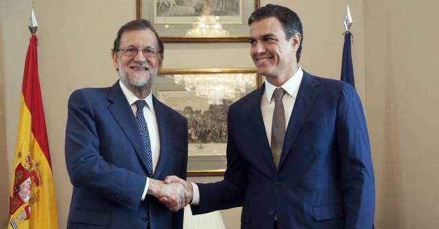 Mariano Rajoy y Pedro Sánchez Mariano Rajoy y Pedro Sánchez