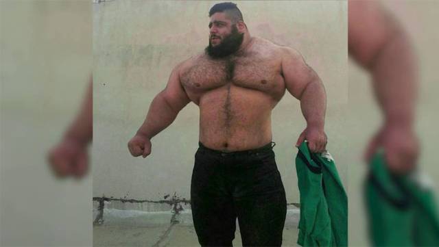 El ‘Hulk’ iraní inicia una campaña en Instagram para ser luchador de la WWE