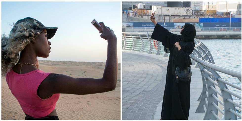 Selfies sin fronteras culturales...