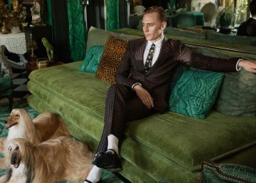 Tom Hiddleston, en una de las imágenes de la nueva campaña de Gucci. Tom Hiddleston, en una de las imágenes de la nueva campaña de Gucci.