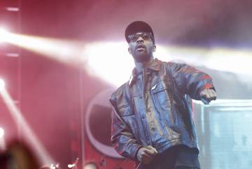 RZA, líder de the Wu-Tang Clan, en una actuación durante en el festival de Coachella (Indio, California) en abril de 2013.