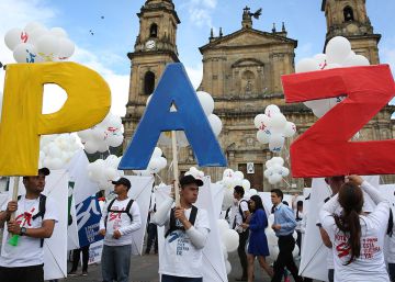 Firma de la paz en Colombia Firma de la paz en Colombia