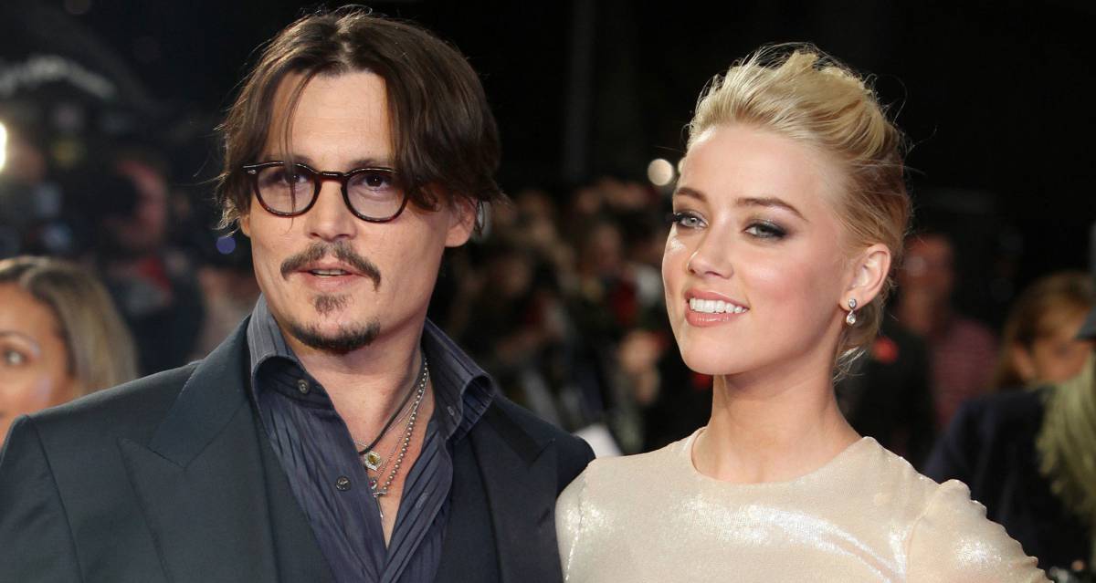 Johnny Depp y Amber Heard. Johnny Depp y Amber Heard.