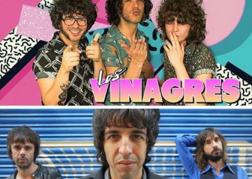 Sidonie y Los Vinagres: ¿Quién se ha caído más veces del escenario? Sidonie y Los Vinagres: ¿Quién se ha caído más veces del escenario?