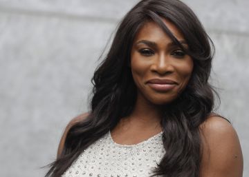 Serena Williams, en Milán durante el desfile de Giorgio Armani. Serena Williams, en Milán durante el desfile de Giorgio Armani.