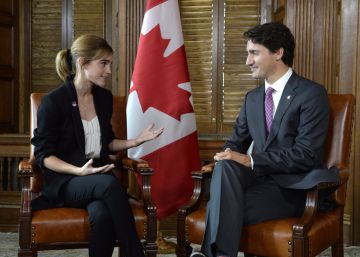 La actriz Emma Watson y el primer minsitro de Canadá Justin Trudeau, en su reunión en Ottawa celebrada este miércoles. La actriz Emma Watson y el primer minsitro de Canadá Justin Trudeau, en su reunión en Ottawa celebrada este miércoles.