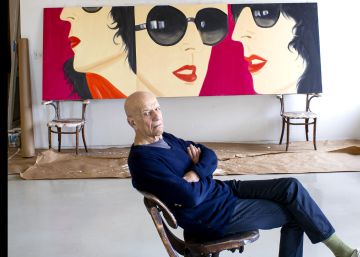 Alex Katz, el artista en su estudio Alex Katz, el artista en su estudio