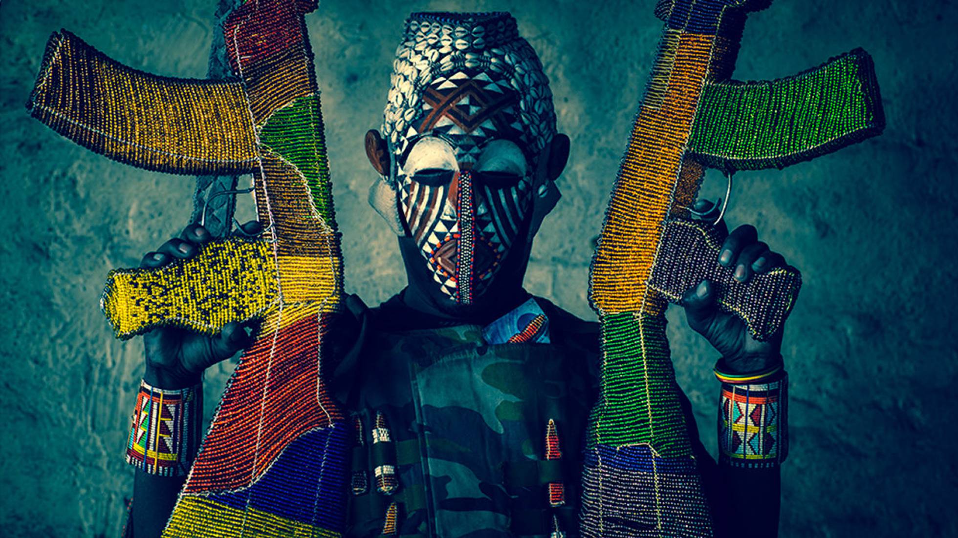 Arte frente a la violencia armada contra hombres y bestias Arte frente a la violencia armada contra hombres y bestias