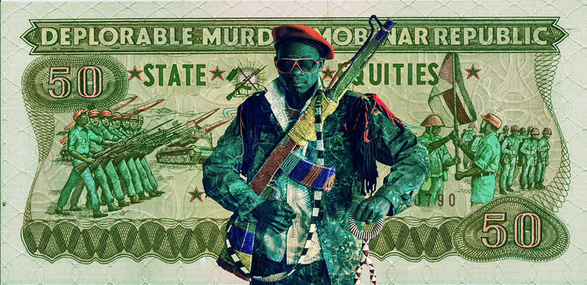 Arte frente a la violencia armada contra hombres y bestias Arte frente a la violencia armada contra hombres y bestias