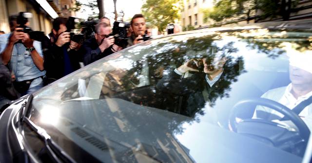 Pedro Sánchez, a su llegada a la sede del PSOE. Pedro Sánchez, a su llegada a la sede del PSOE.