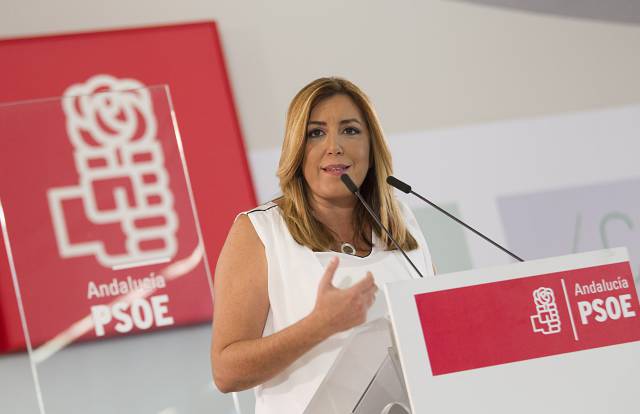 Díaz comparece al término del comité director del PSOE andaluz. Díaz comparece al término del comité director del PSOE andaluz.