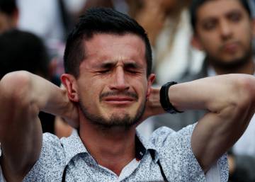 VÍDEO | Momentos de dolor tras el resultado