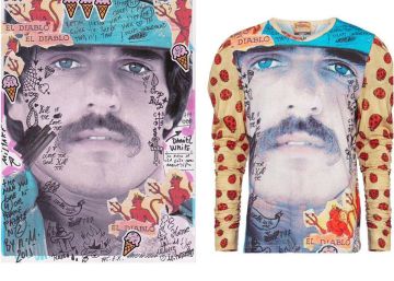 Vivienne Westwood copia un 'collage' de Roberta Marrero Vivienne Westwood copia un 'collage' de Roberta Marrero