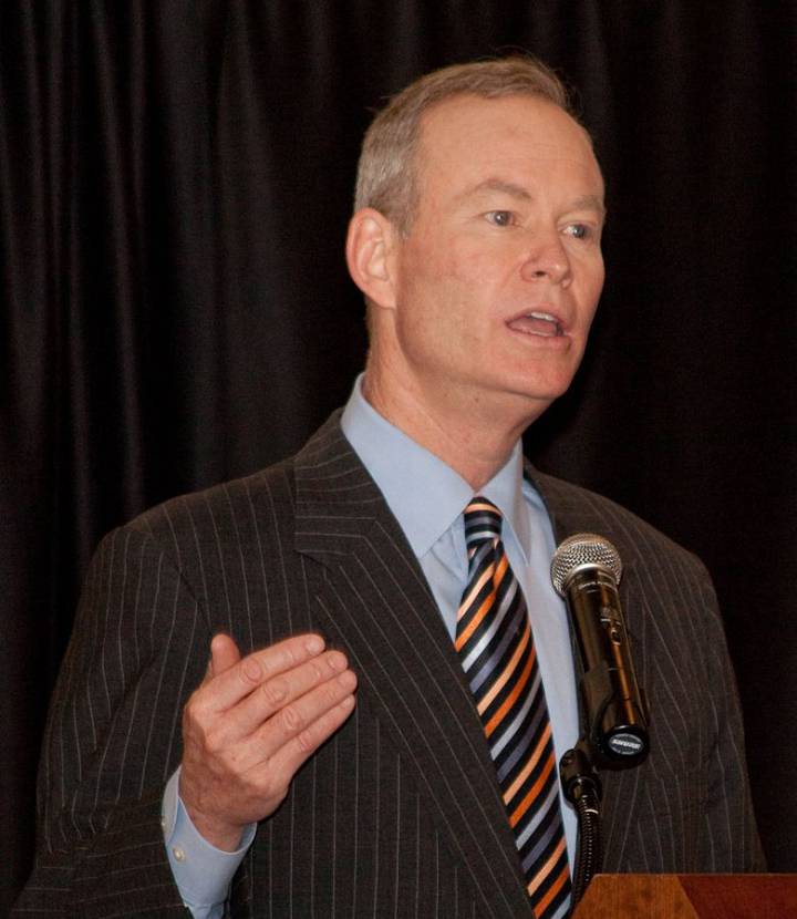 El alcalde de Oklahoma City, Mick Cornett, en 2010. El alcalde de Oklahoma City, Mick Cornett, en 2010.