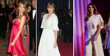 La evolución del estilo de Melania Trump. La evolución del estilo de Melania Trump.