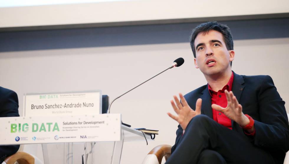 Bruno Sánchez-Andrade, en un acto del Banco Mundial. Bruno Sánchez-Andrade, en un acto del Banco Mundial.