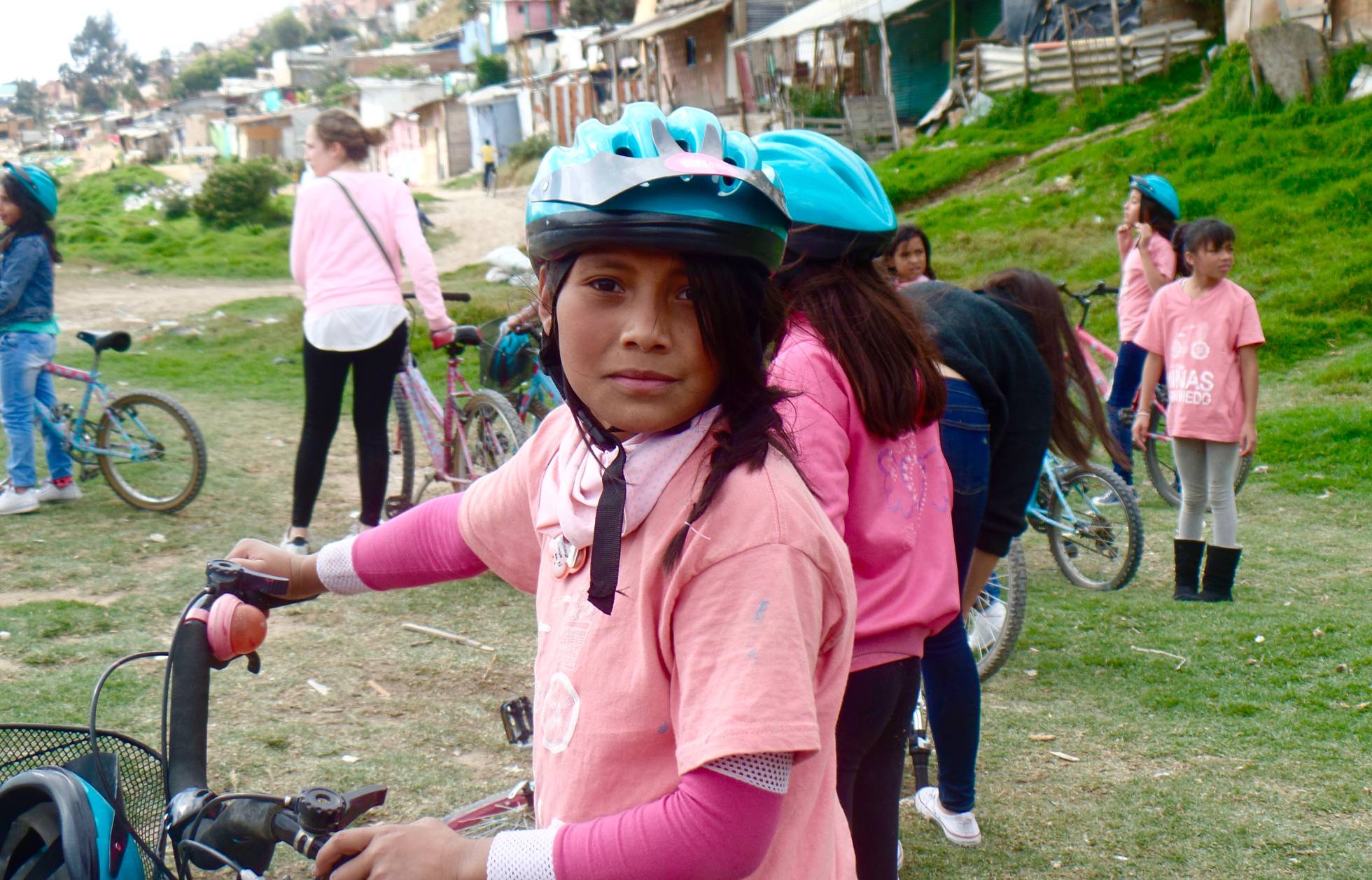 Una de las participantes en el programa de la Fundación Niñas sin Miedo. Una de las participantes en el programa de la Fundación Niñas sin Miedo.