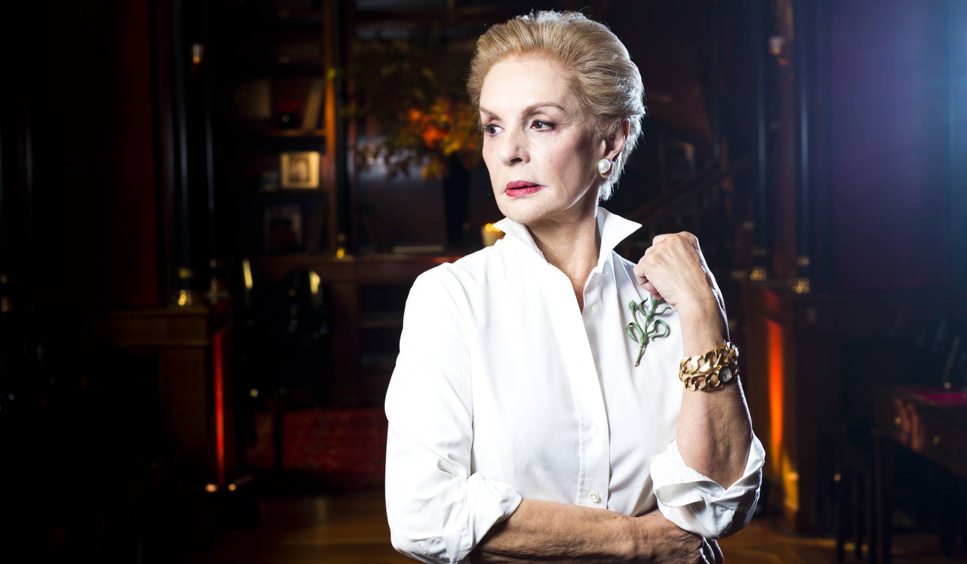 La diseñadora Carolina Herrera, el martes en Madrid. La diseñadora Carolina Herrera, el martes en Madrid.