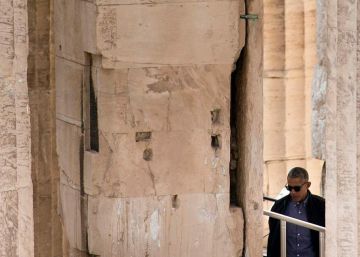 Obama visita la Acrópolis de Atenas
