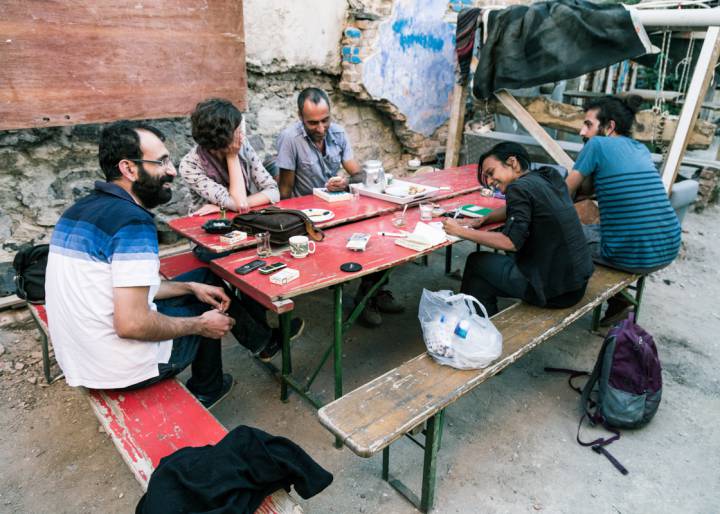En el interior de Basmane En el interior de Basmane