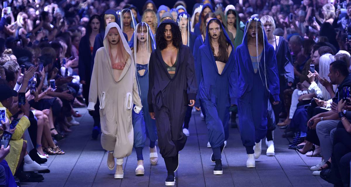 Desfile de DKNY, en la pasada semana de la moda de Nueva York.