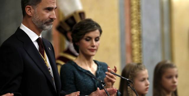 The Spanish royal family.