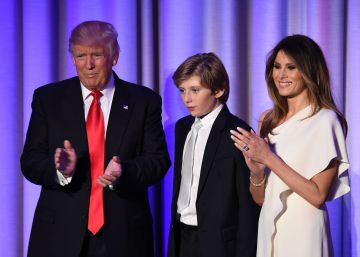 Melania y Barron Trump no se mudarán inmediatamente a la Casa Blanca
