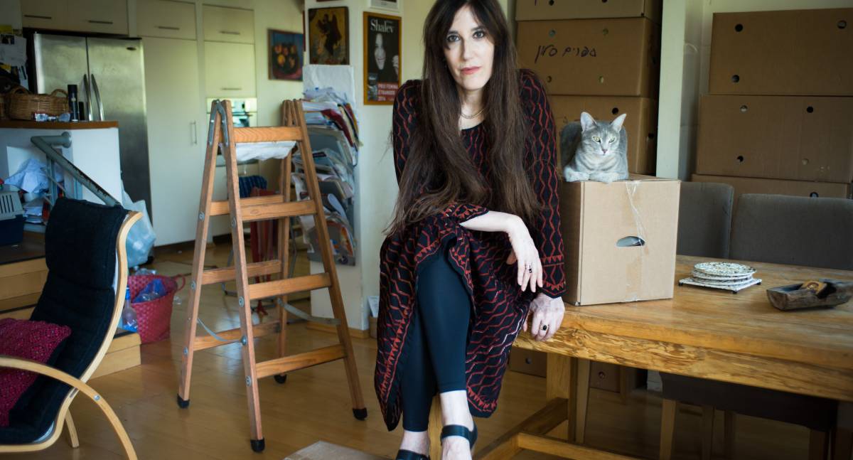 Zeruya Shalev, fotografiada el pasado mayo en Jerusal&eacute;n.