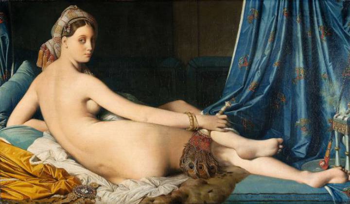'La gran odalisca' (1814), de Jean-Auguste-Dominique Ingres que se expuso el año pasado en el Museo del Prado. 'La gran odalisca' (1814), de Jean-Auguste-Dominique Ingres que se expuso el año pasado en el Museo del Prado.