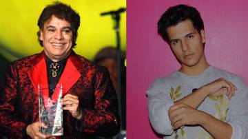 Juan Gabriel y, a la derecha, Luis Alberto Aguilera. Juan Gabriel y, a la derecha, Luis Alberto Aguilera.