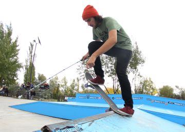El ‘skater’ gallego que se quedó ciego y sigue patinando