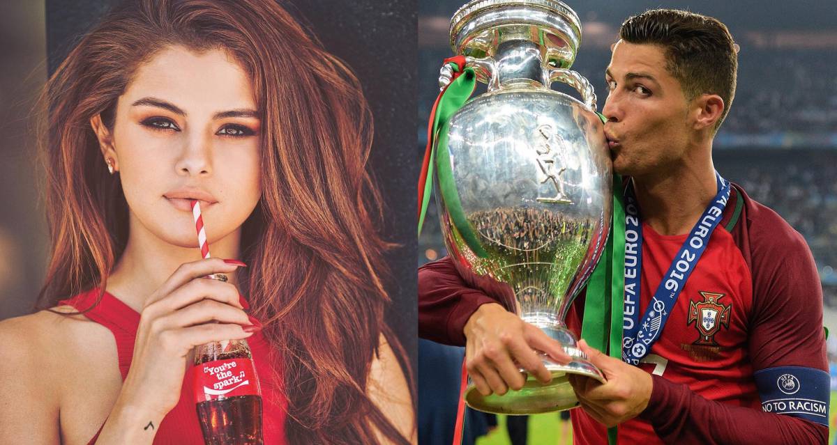 Una de las fotos con más 'me gusta' de Selena Gomez y de Cristiano Ronaldo. Una de las fotos con más 'me gusta' de Selena Gomez y de Cristiano Ronaldo.