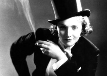 La actriz Marlene Dietrich en Berlín, en 1930. La actriz Marlene Dietrich en Berlín, en 1930.
