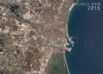 Así se ve desde el espacio cómo han cambiado las ciudades europeas en 32 años