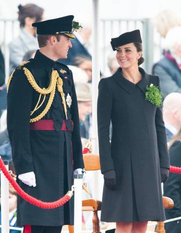 Kate Middleton, vestida de Catherine Walker, en 2015.