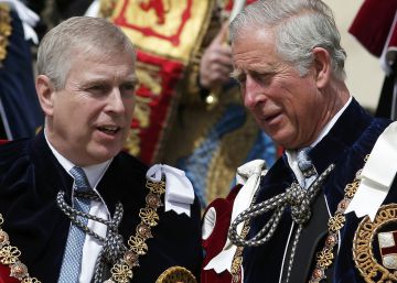 Andrés y Carlos de Inglaterra. Andrés y Carlos de Inglaterra.