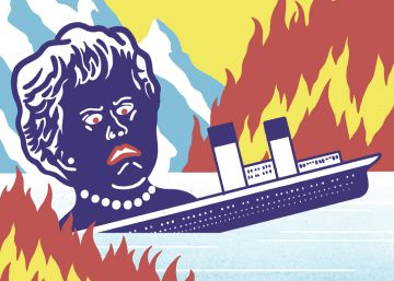De como Rose, de Titanic, se burla de la película