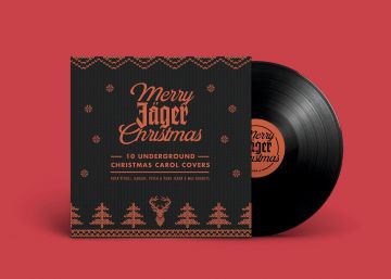 Así es el nuevo vinilo de villancicos de Jägermeister Así es el nuevo vinilo de villancicos de Jägermeister