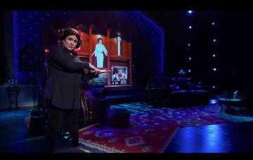 Otro momento del monólogo de Carrie Fisher: