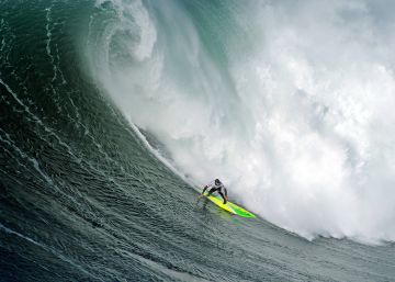 Desafío a la gran ola de Nazare Desafío a la gran ola de Nazare
