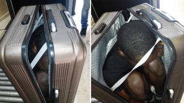 El hombre localizado por la policía. El hombre localizado por la policía.