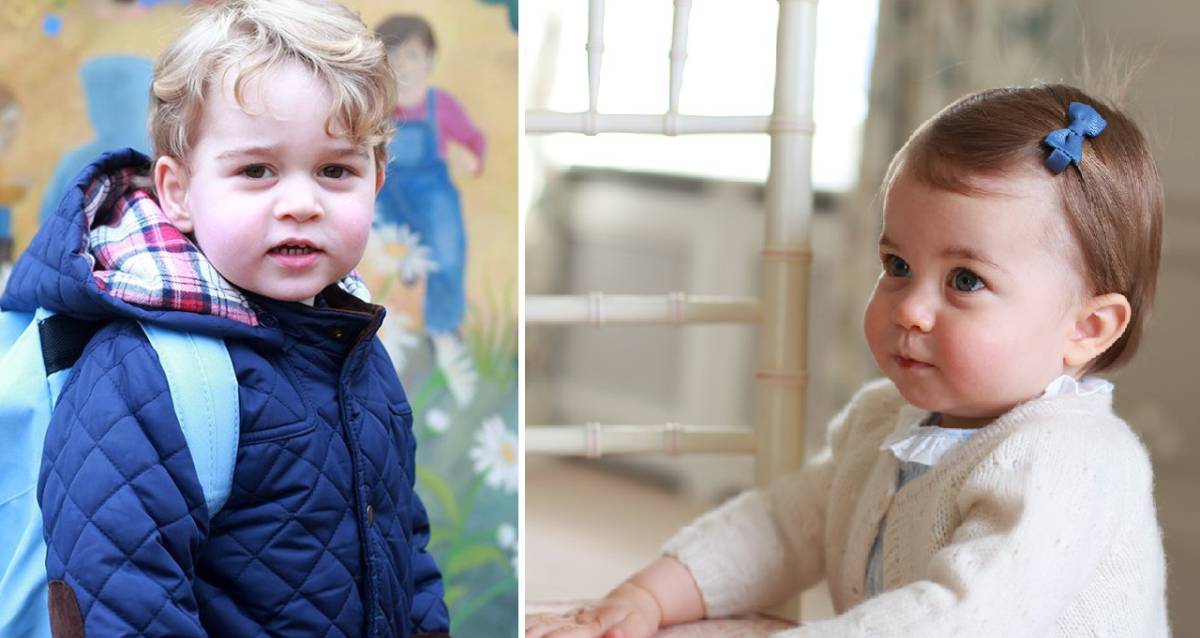El príncipe Jorge, en su primer día de colegio y la princesa Carlota, en su primer cumpleaños. El príncipe Jorge, en su primer día de colegio y la princesa Carlota, en su primer cumpleaños.