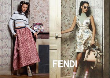 Bella Hadid para Fendi. Bella Hadid para Fendi.