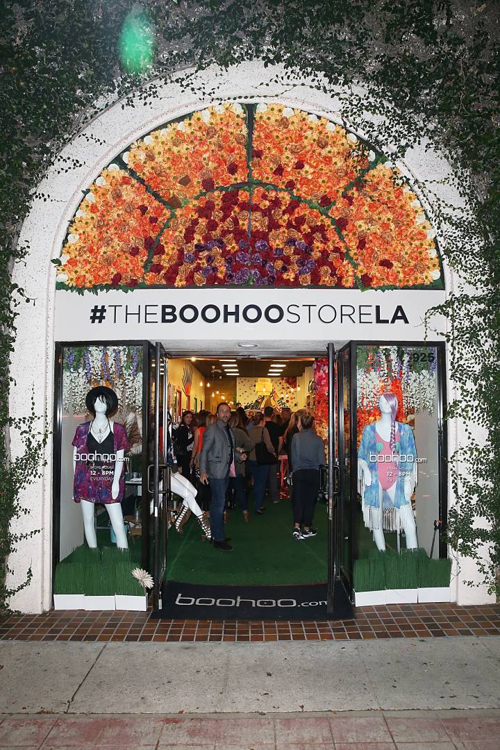 'Pop up store' de Bohoo en Los Ángeles. 'Pop up store' de Bohoo en Los Ángeles.