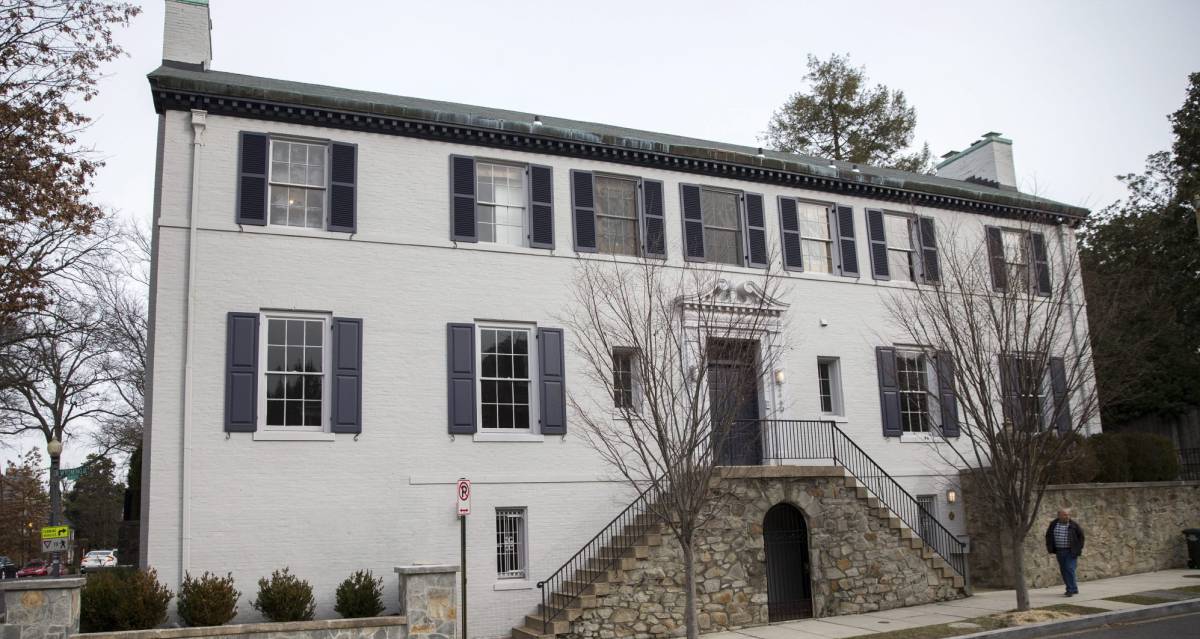 El nuevo hogar de Ivanka Trump y Jared Kushner en el barrio de Kalorama, Washington El nuevo hogar de Ivanka Trump y Jared Kushner en el barrio de Kalorama, Washington
