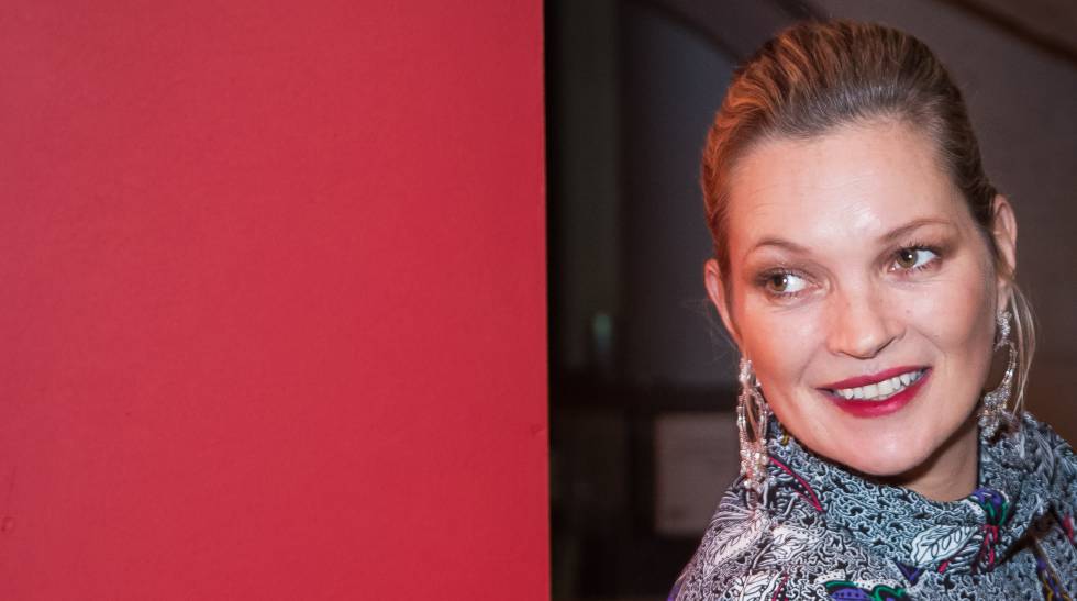 Kate Moss en la exposición de Sam McKnight, en Londres, el pasado 1 de noviembre.