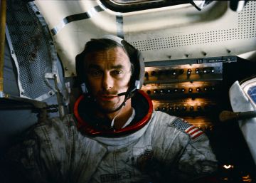 Eugene Cernan, en el Apolo 17